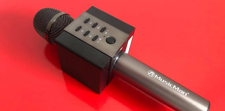 Mikrofon Karaoke Technaxx MusicMan Elegance BT-X45 – test